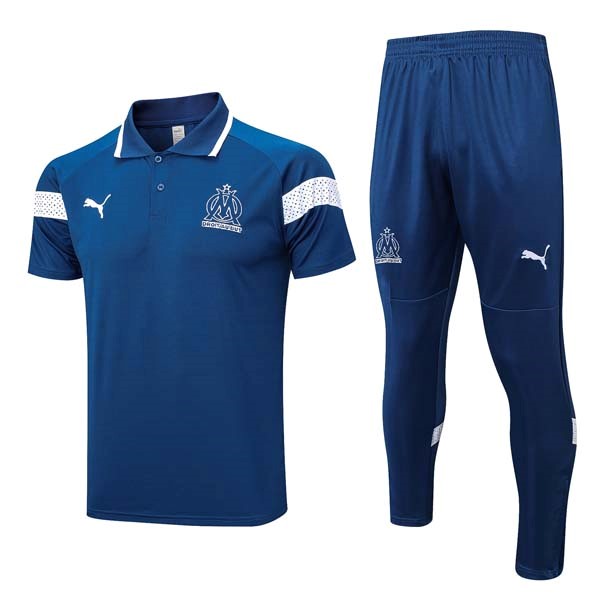 Polo Marseille Komplett Set 2023-24 Blau